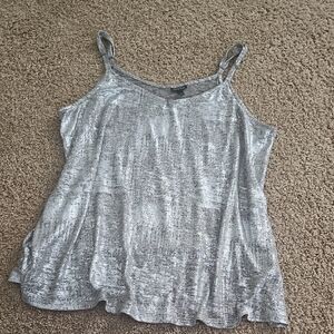 🎁 Torrid Silver Women's Top